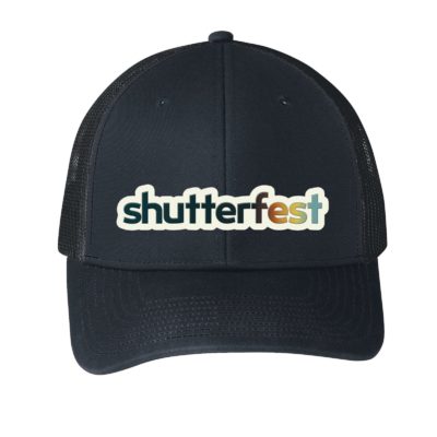 Shutterfest Logo Trucker Hat with Oversized Patch