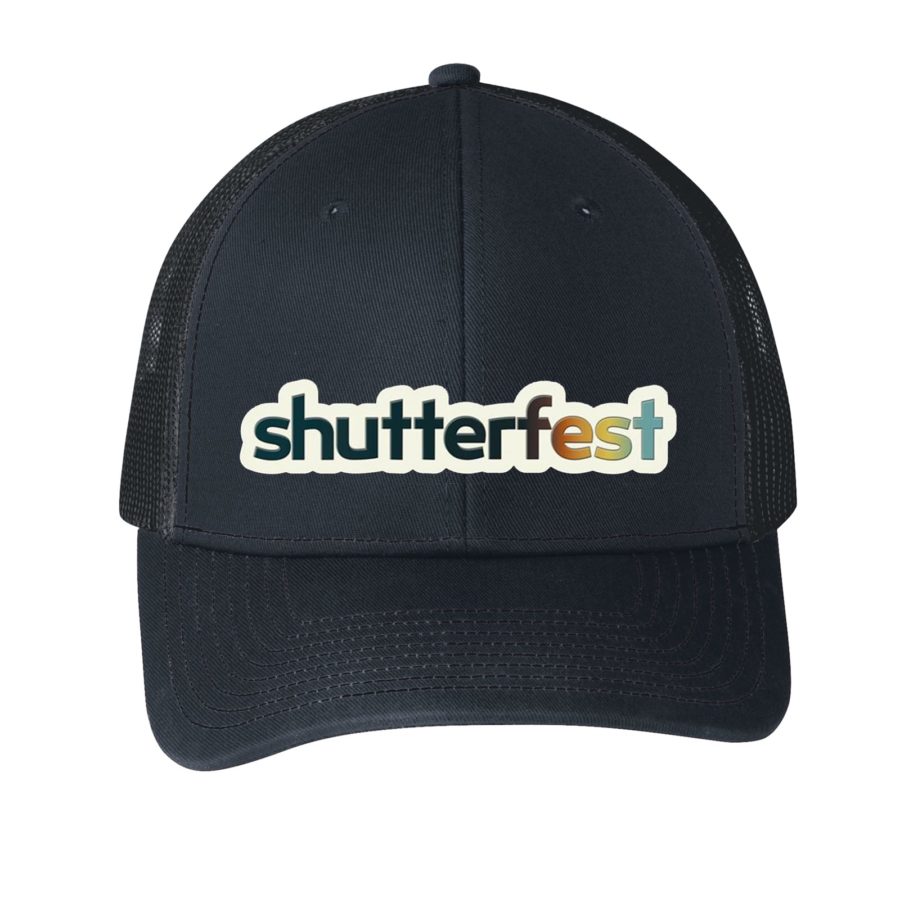 Shutterfest Logo Trucker Hat with Oversized Patch