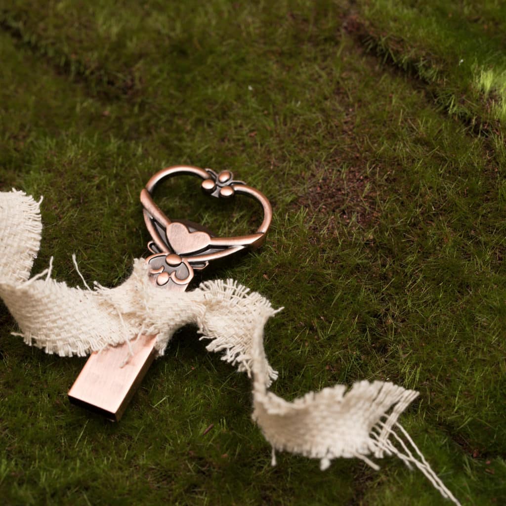 Heart Key USB Flash Drive