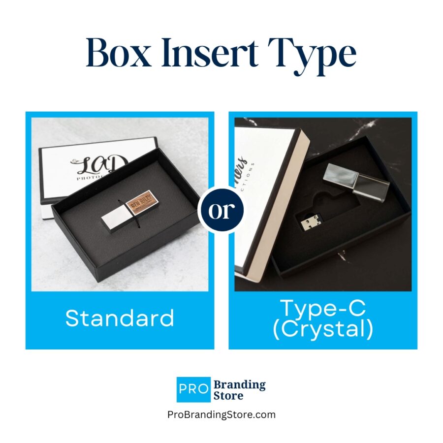 Tailored Linen Flash Drive Box - Image 5