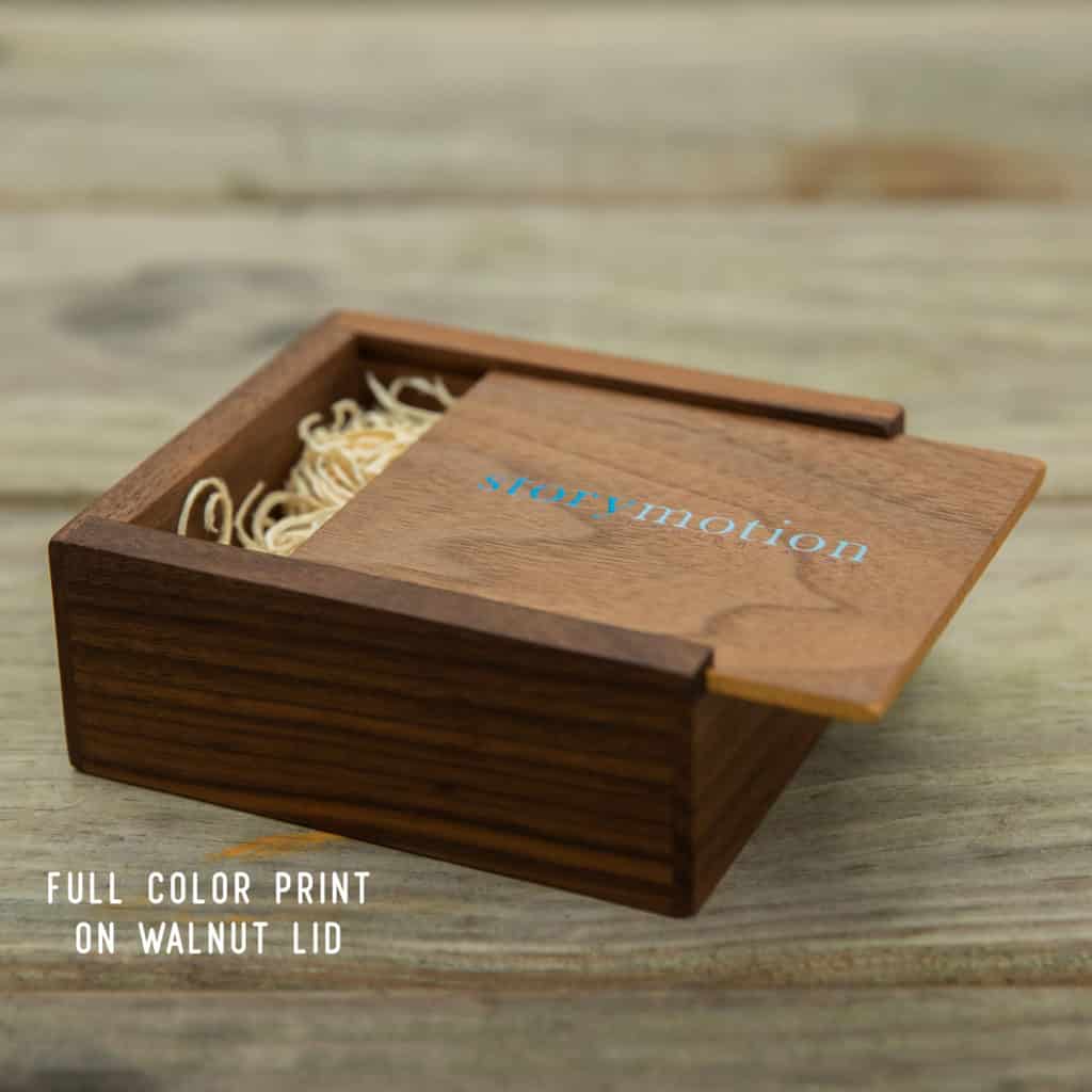 Crystal Drive + Walnut Slide Box Bundle (Type-C, includes adapter) - Image 2