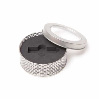 Round Flash Drive Tin