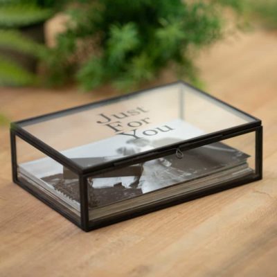 Glass Photo Box