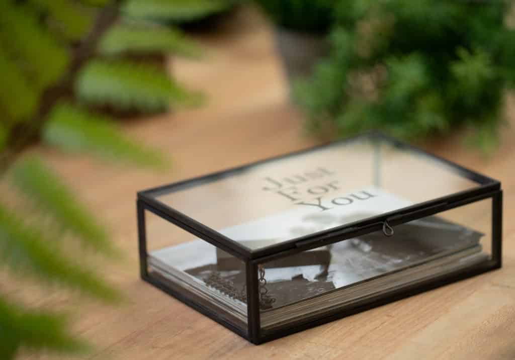 Glass Photo Box