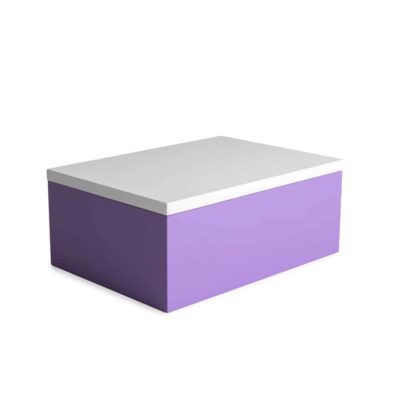 Light and Bright Photo + Flash Box - 5x7 Purple [OUTLET]