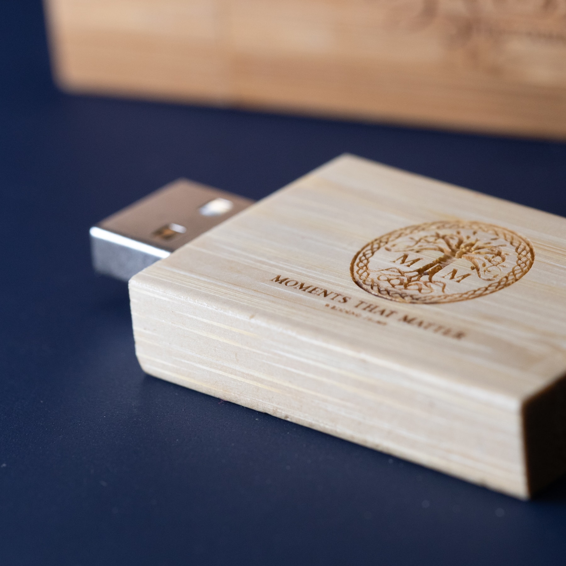 Custom printed bamboo USB drives, can't decide what colour or size, why not  order a mix of colours and GB size!