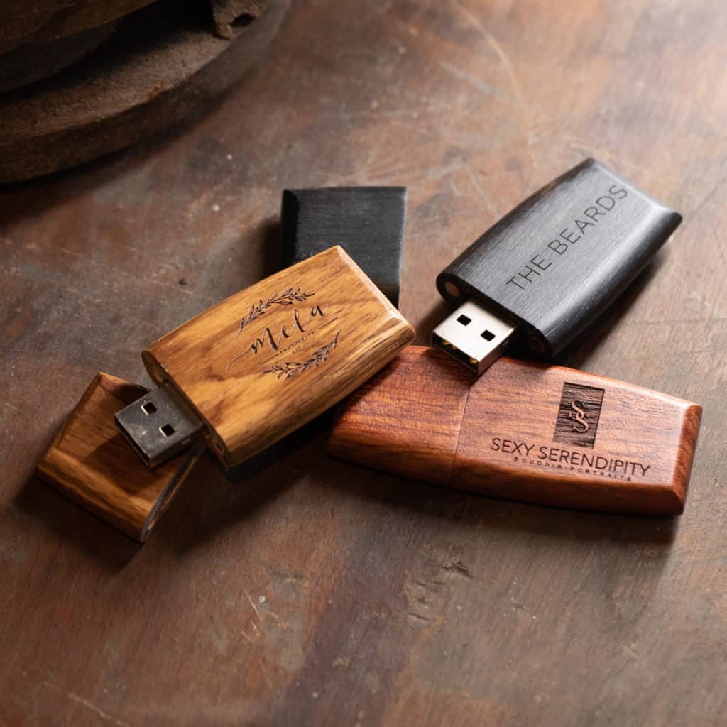 Exotic Wood Flash Drive