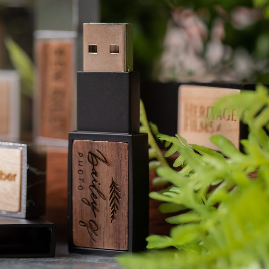 Wood Inlay USB Flash Drive