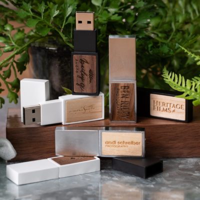 Wood Inlay Flash Drive