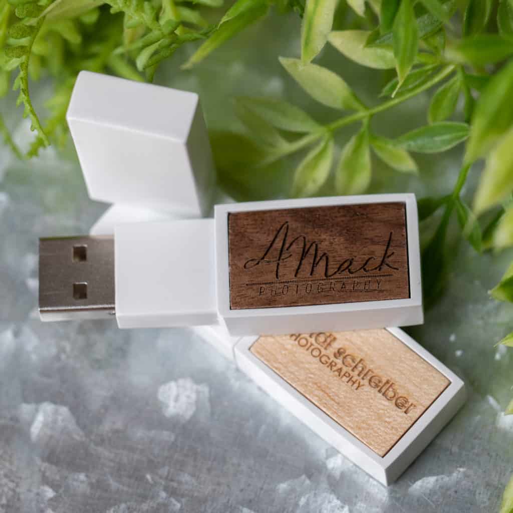 Wood Inlay USB Flash Drive