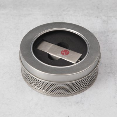 Industrial Metal Drive + Round Tin bundle