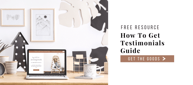 Grab My How To Get Testimonials Guide