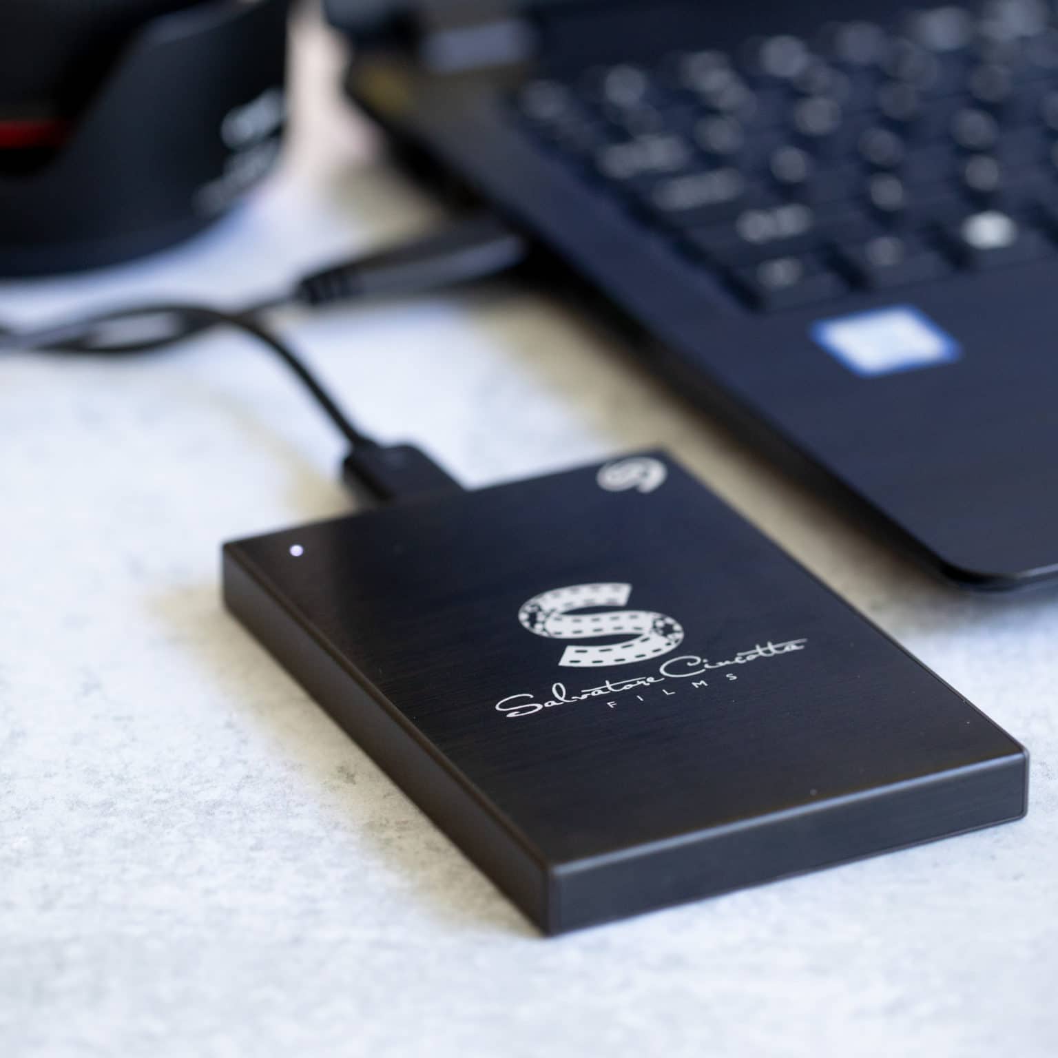 Seagate Backup Plus Slim ONE TOUCH Portable Hard Drive - PhotoFlashDrive