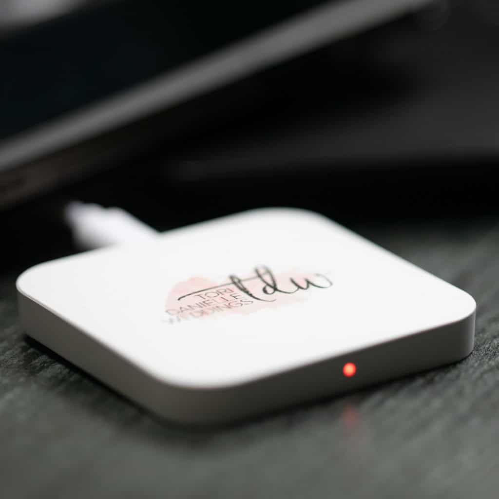 Qi Reflect Square Wireless Charging Pad