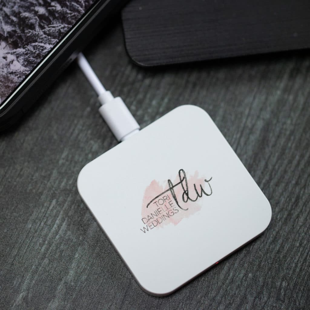 Qi Reflect Square Wireless Charging Pad