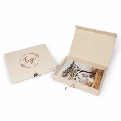 Linen Photo Presentation Box