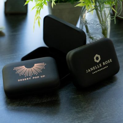 Hard-Shell Flash Drive Box - Foil