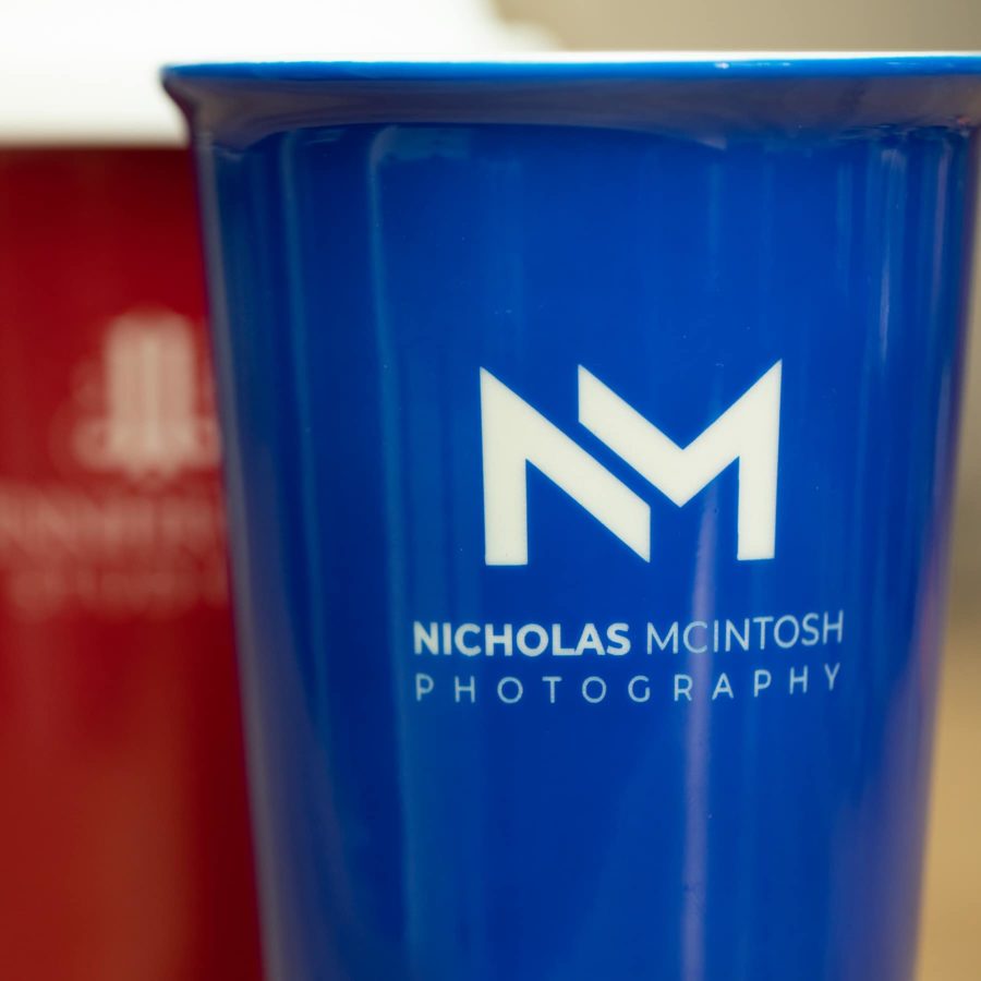 Ceramic 14oz Latte Cup with silicone lid [OUTLET] - Image 3