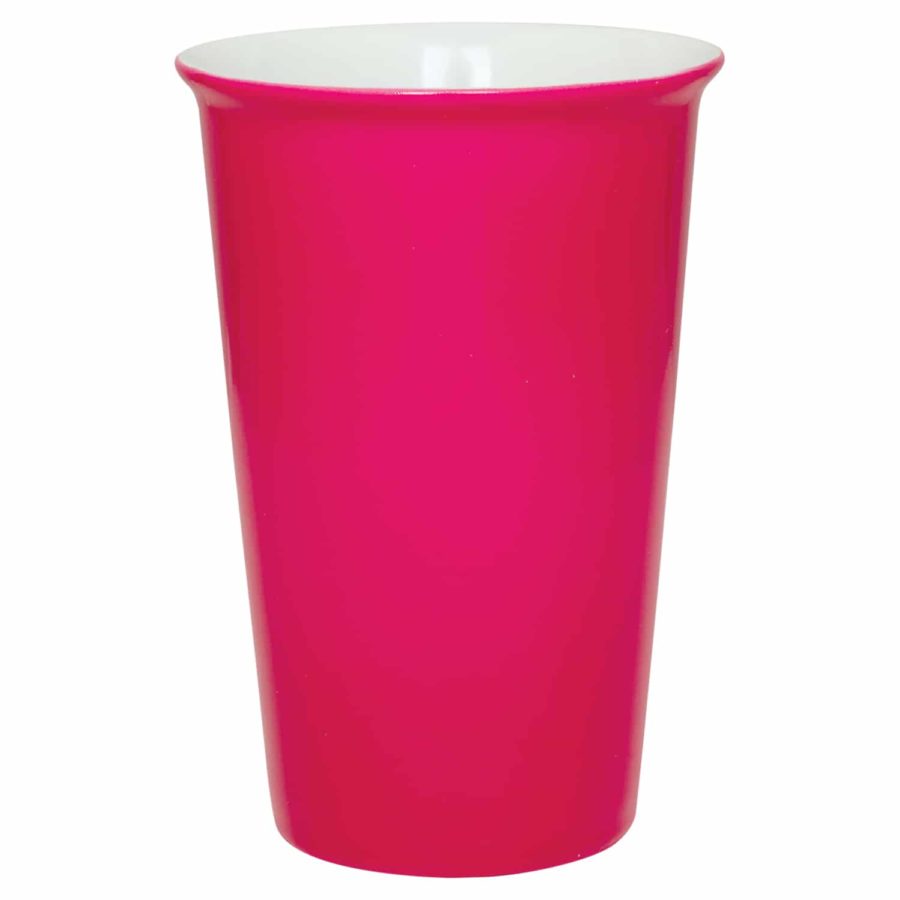 Ceramic 14oz Latte Cup with silicone lid [OUTLET] - Image 10
