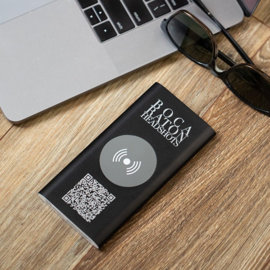 Power Bank Wireless Charger + QR Code - Image 2