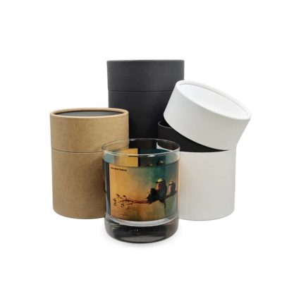 Birds Whiskey Glass + Gift Tube