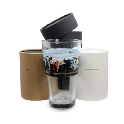 Calves Pint Glass + Gift Tube