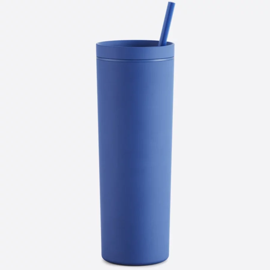 Maars 18 oz Acrylic Skinny Tumbler With Straw (Packs) - Image 7