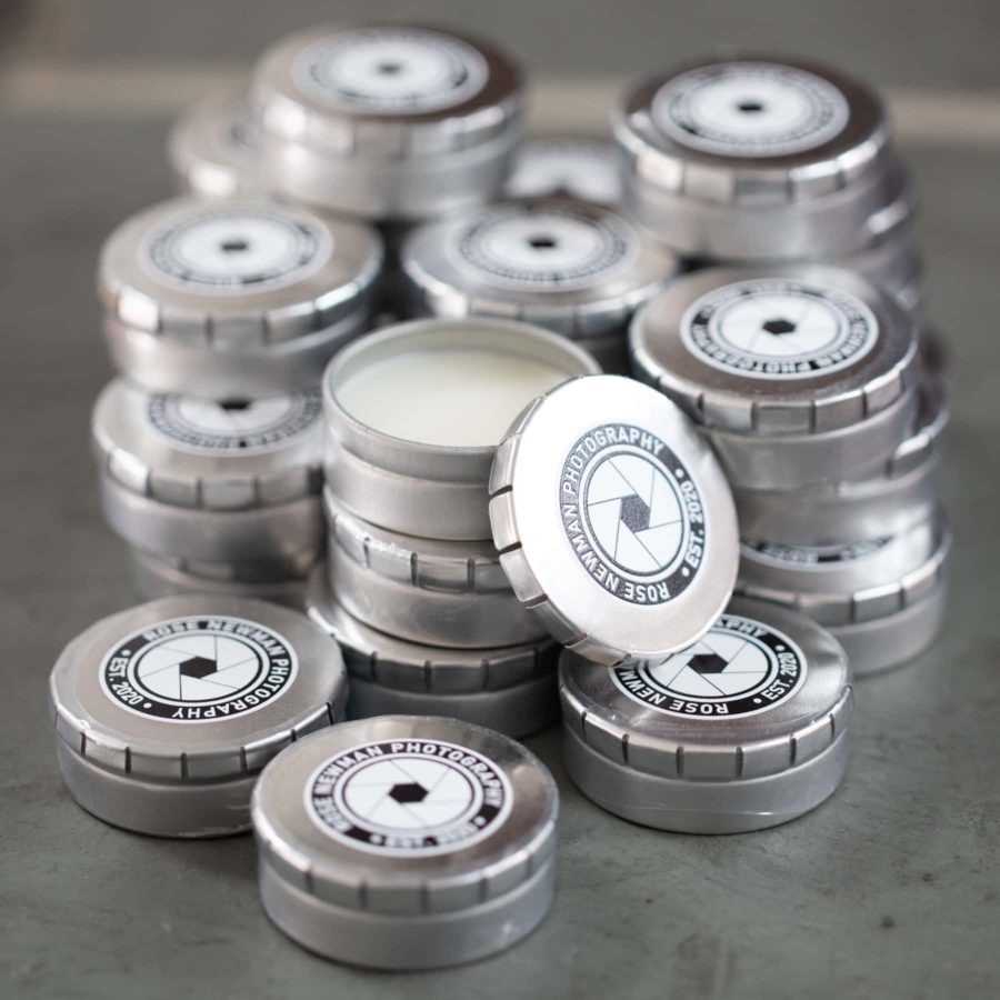 Custom Click Top Tin Lip Balm