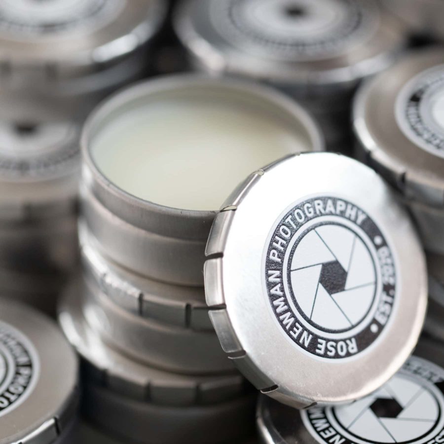 Custom Click Top Tin Lip Balm