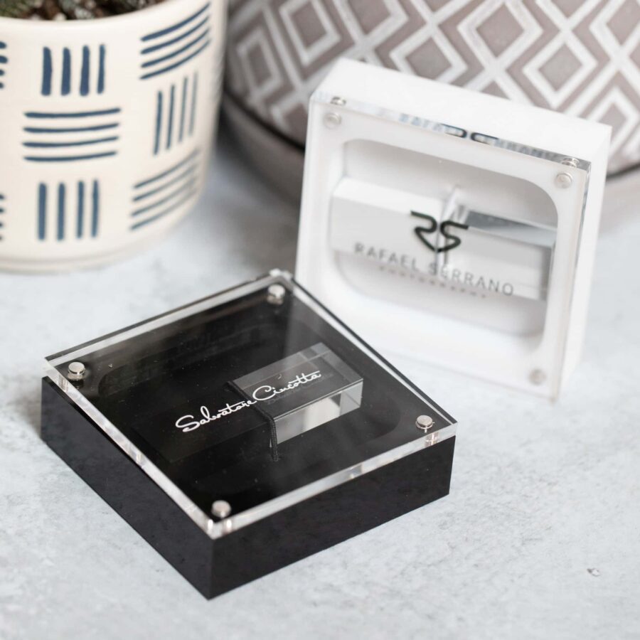 Crystal Duo Drive + Acrylic Flash Drive Box Bundle - Image 7