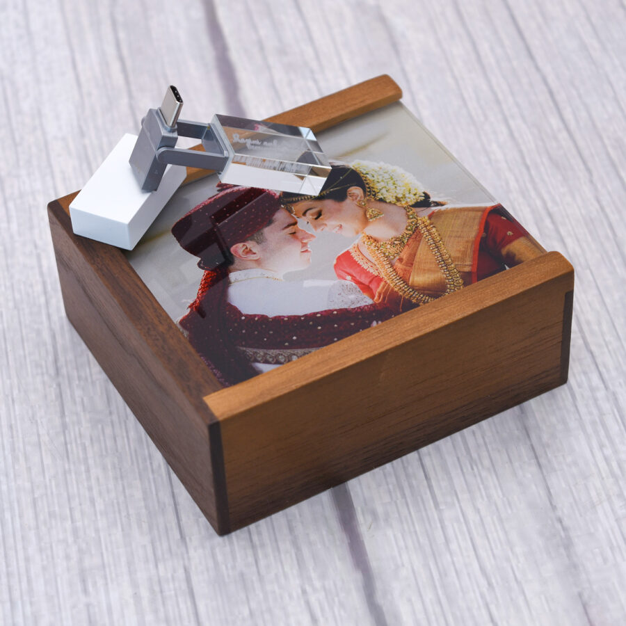 Crystal Duo Drive + Walnut Slide Flash Box Bundle