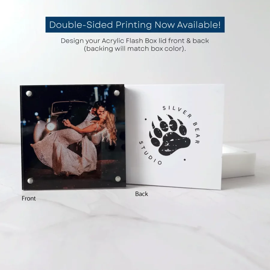 Crystal Duo Drive + Acrylic Flash Drive Box Bundle - Image 2
