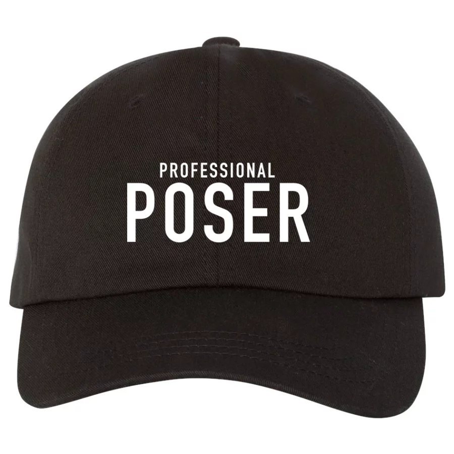 Professional Poser Dad Hat (Black)