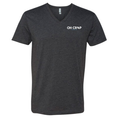 Oh Crop - #PPNCLIFE - V-Neck T-Shirt