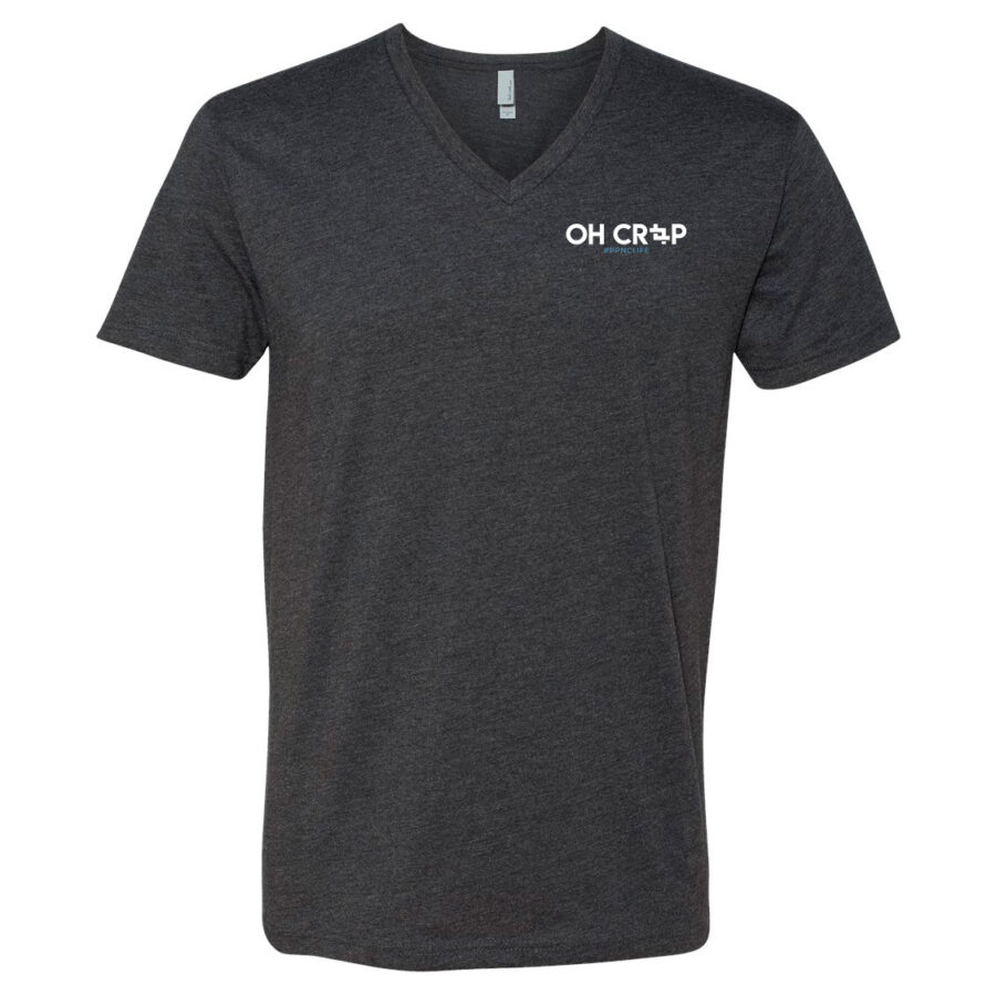 Oh Crop - #PPNCLIFE - V-Neck T-Shirt