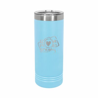 I Love Photography – #PPNCLIFE – 22oz Skinny Tumbler