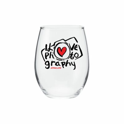 I Love Photography – #PPNCLIFE – Stemless Wine Glass