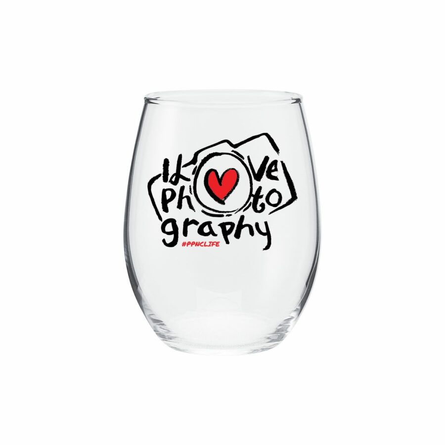 I Love Photography – #PPNCLIFE – Stemless Wine Glass