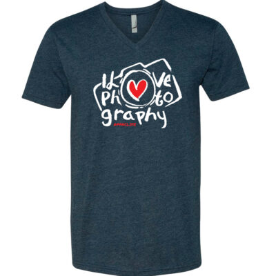 I Love Photography - #PPNCLIFE - V-Neck T-Shirt