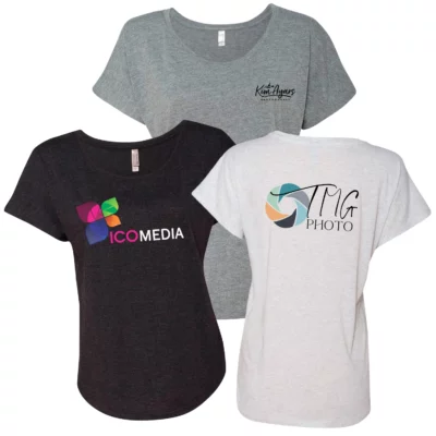 Next Level 6760 Women's Triblend Dolman Studio-T