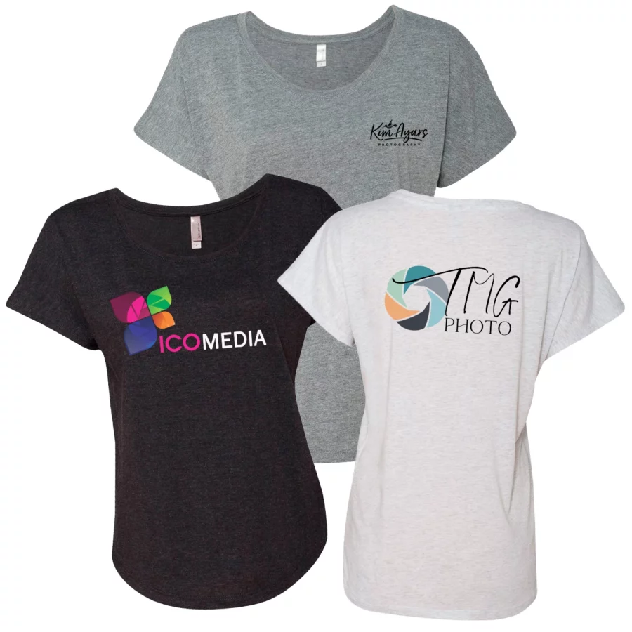 Next Level 6760 Women's Triblend Dolman Studio-T