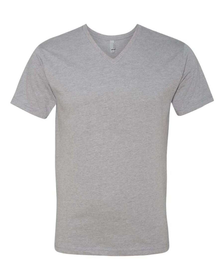 Next Level 6240 V-Neck - Dark Heather Grey