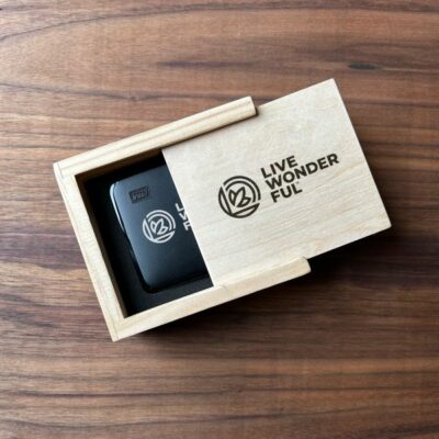 WD Elements SE SSD (Western Digital) + Rustic Slide Box Bundle