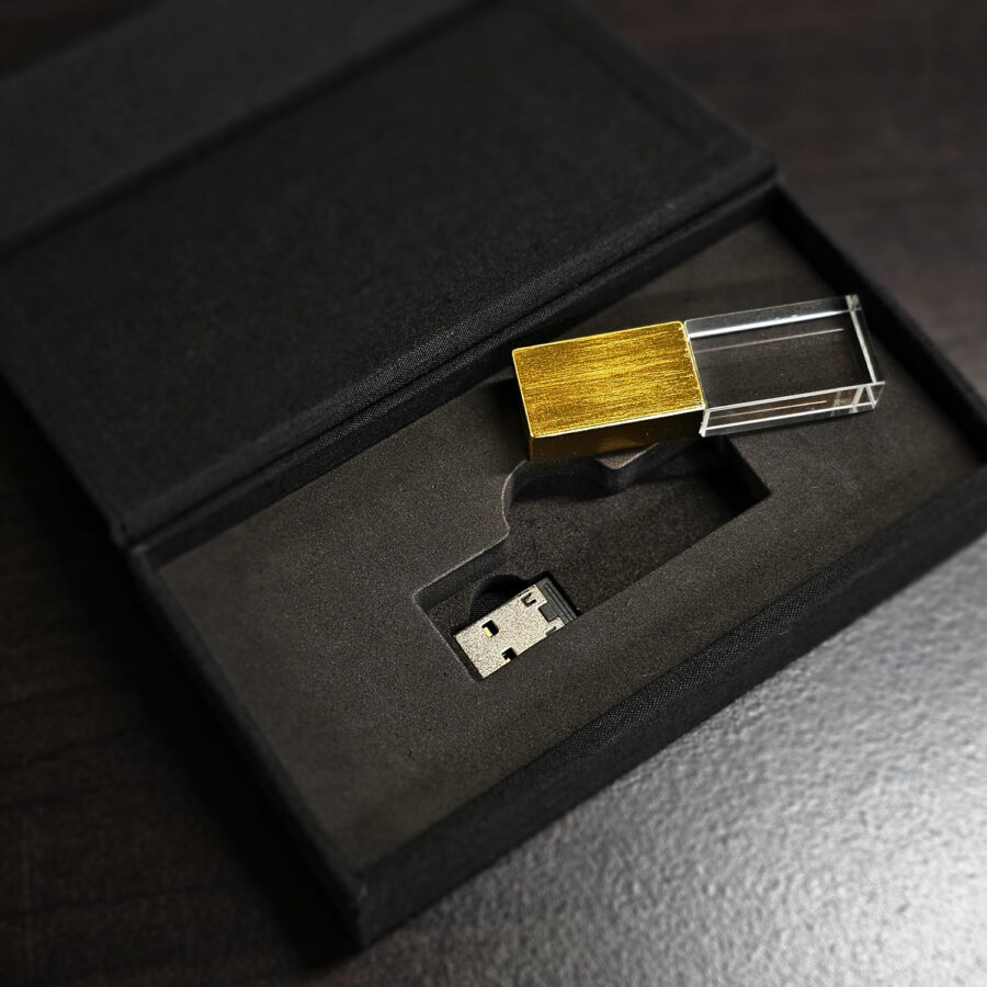 Crystal Drive + Linen Box Bundle (Type-C, includes adapter) - Image 2