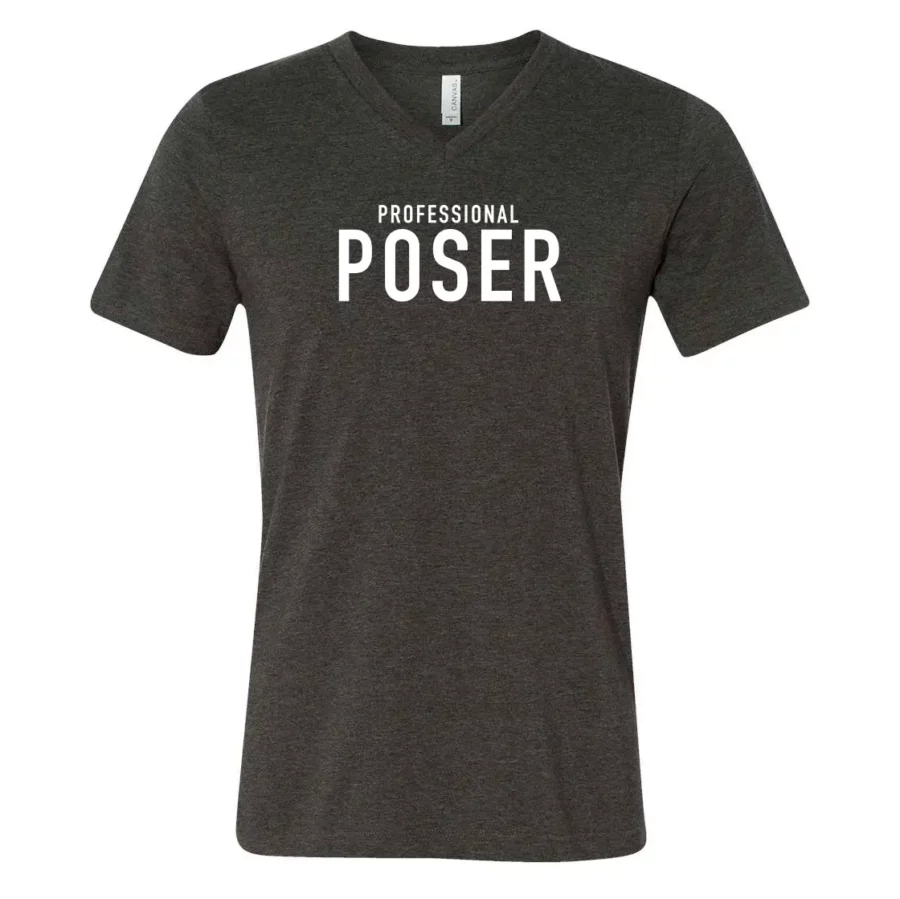 Professional Poser V-Neck T-Shirt