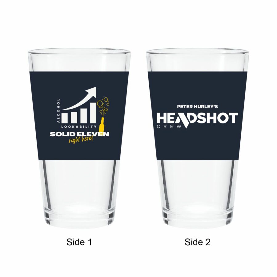 Solid Eleven Pint Glass