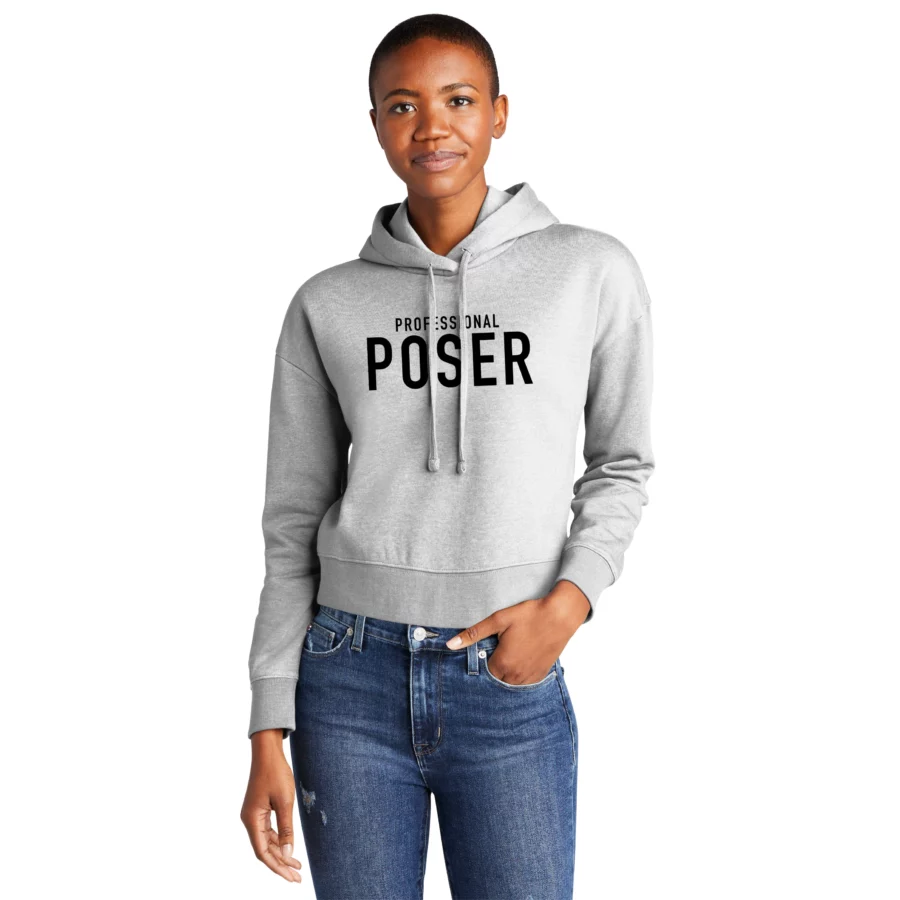 Professional Poser Women's Hoodie (Heather Light Grey)