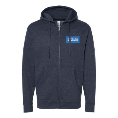 Independent Trading Co. SS4500z Midweight Full-Zip Hoodie (3 Color Options)