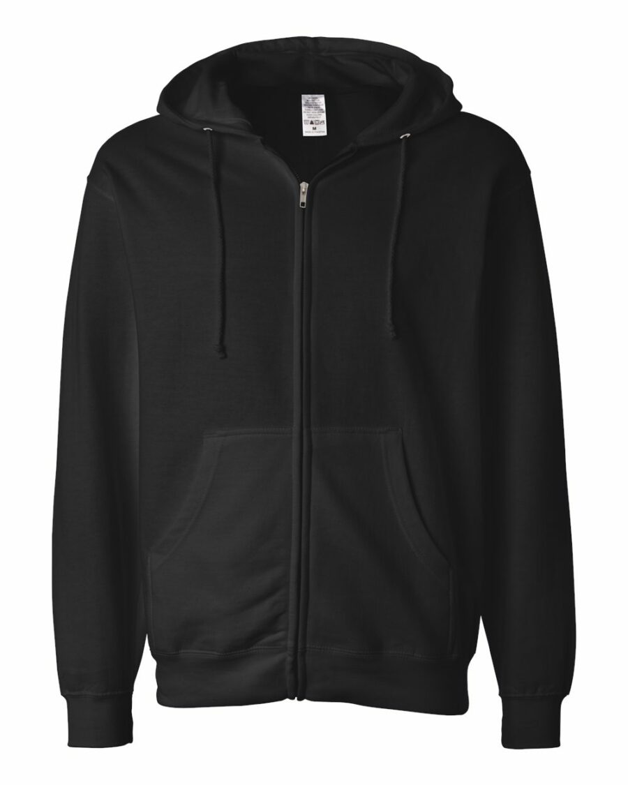 Independent Trading Co. SS4500z Midweight Full-Zip Hoodie (3 Color Options) - Image 4