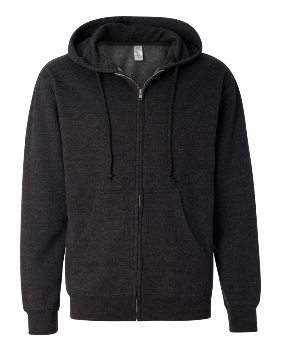 Independent Trading Co. SS4500z Midweight Full-Zip Hoodie (3 Color Options) - Image 3